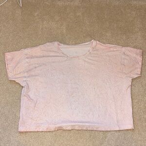 Lululemon Cropped Tee
